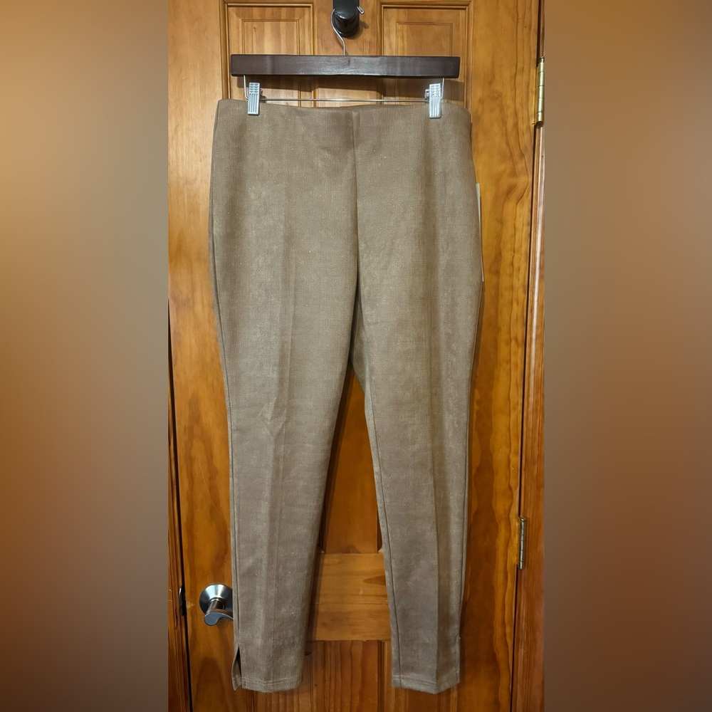 Dress Pants … Tan and sparkly.  Brand new.